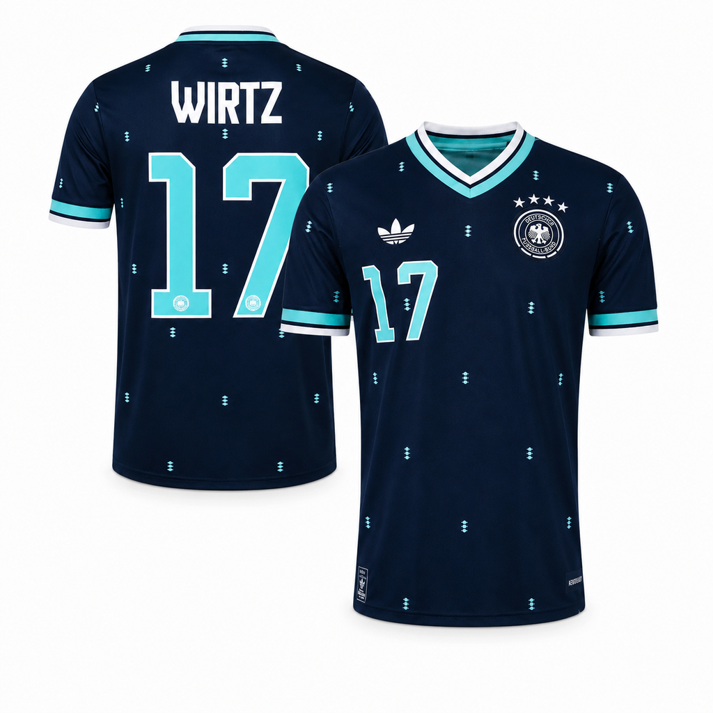 tyskland Landslaget bortedrakt 2026/27 WIRTZ 17 print