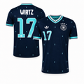tyskland Landslaget bortedrakt 2026/27 WIRTZ 17 print