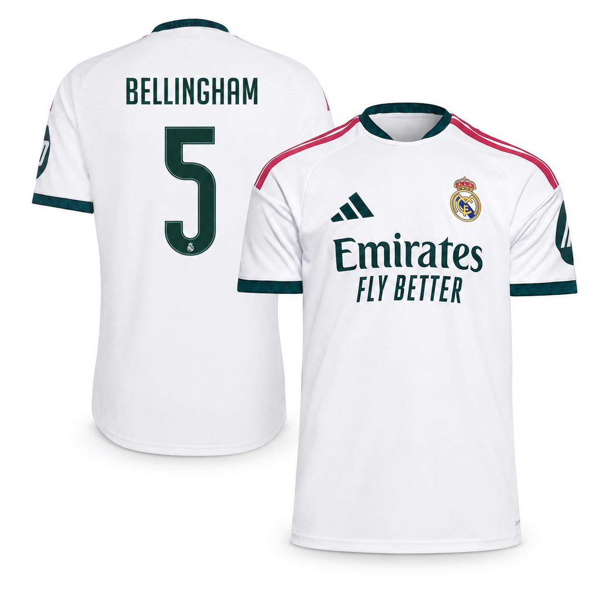 Real Madrid hjemmedrakt 2026/27 BELLINGHAM 5 print