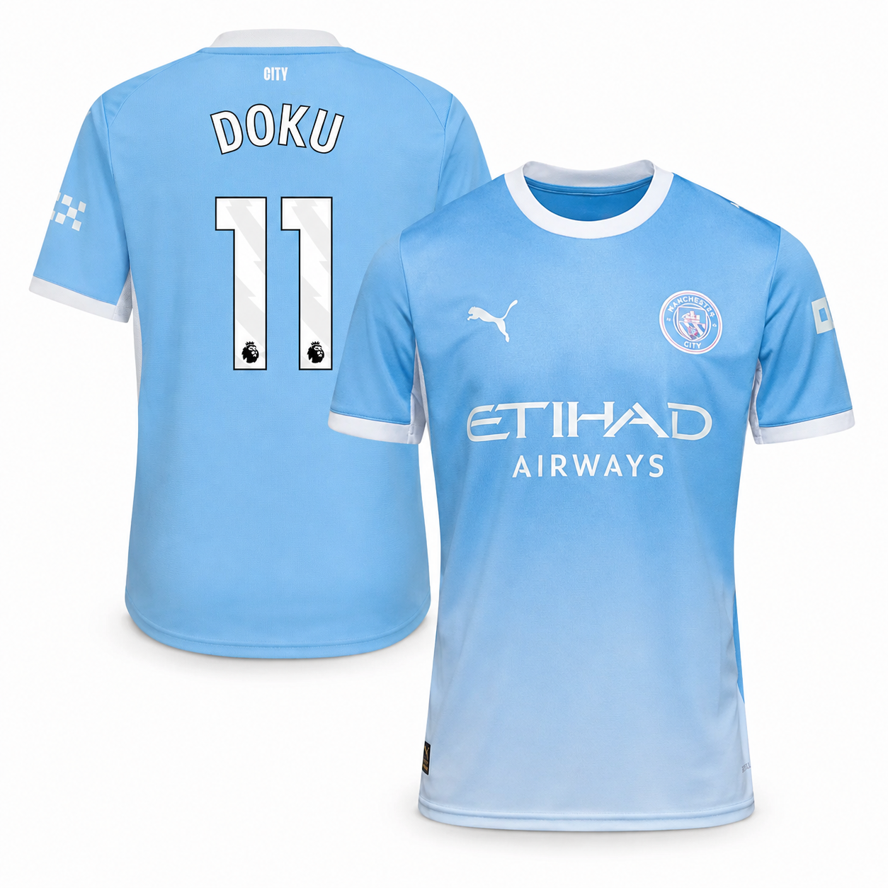 Manchester city hjemmedrakt 2026/27 DOKU 11 print