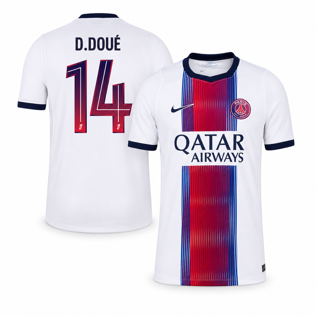 PSG bortedrakt 2026/27 DOUE 14 print